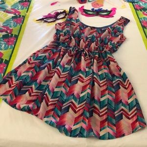 Multi Color Summer Dress